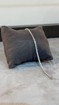 Pulsera Tenis (White Gold) 4,1-4,2Gr (adaptable)