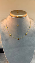 Cadena y pulsera de Corazón 2,2gr y 1,3Gr