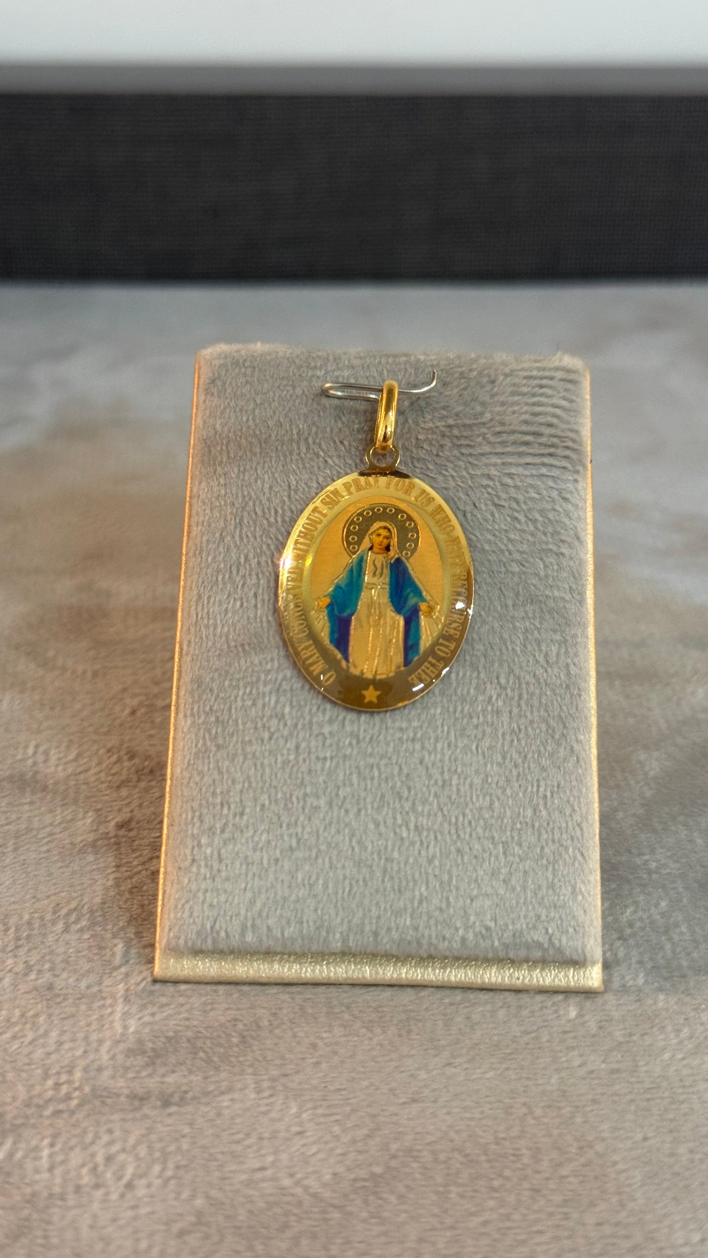 Dije Virgen la Milagrosa 2,1Gr