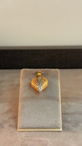 Dije Corazón Cartier Diamantado 1,43Gr