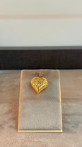 Dije Corazón Diamantado 1,3Gr