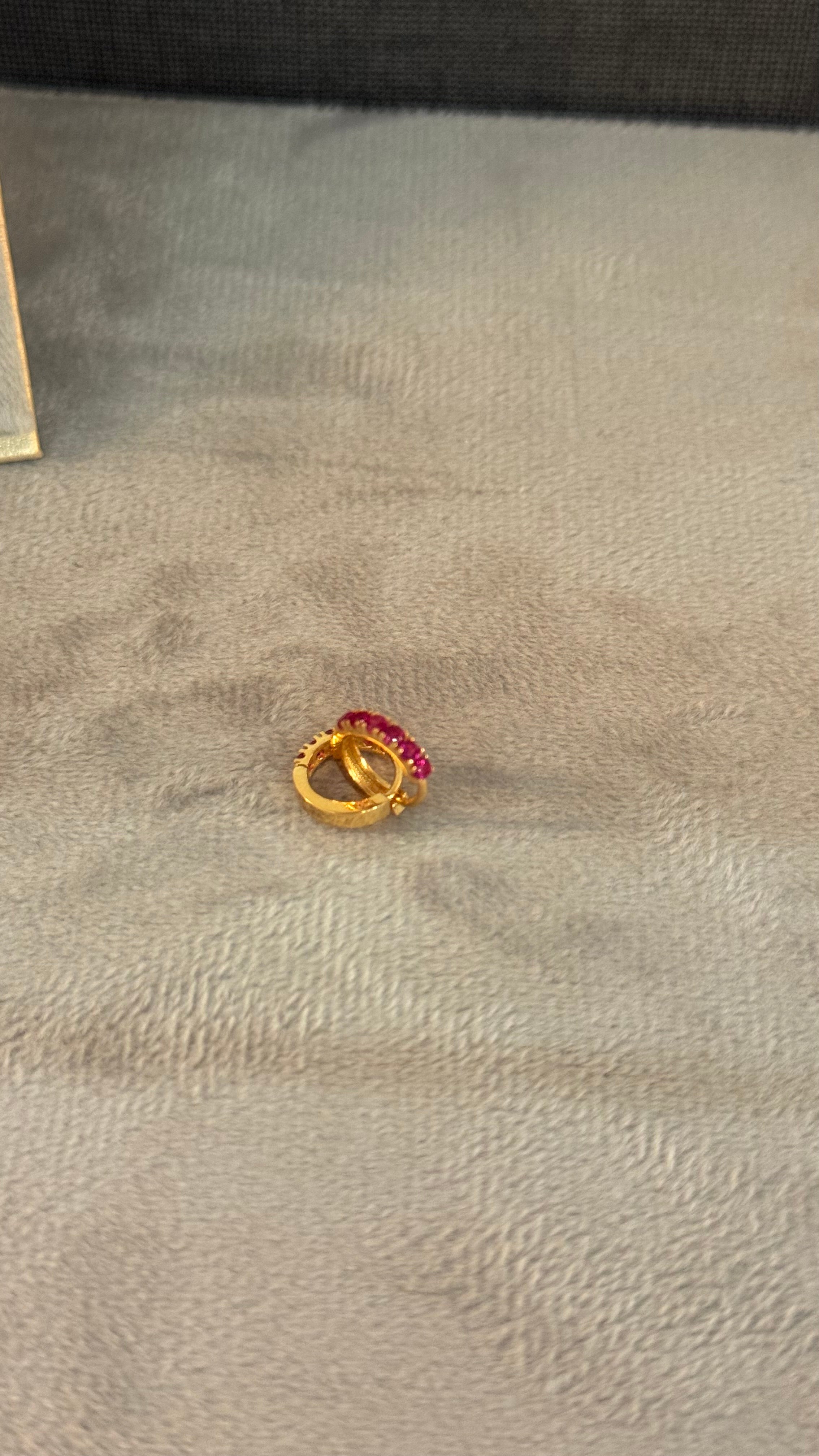 Argolla Piedra Fucsia 1,2Gr