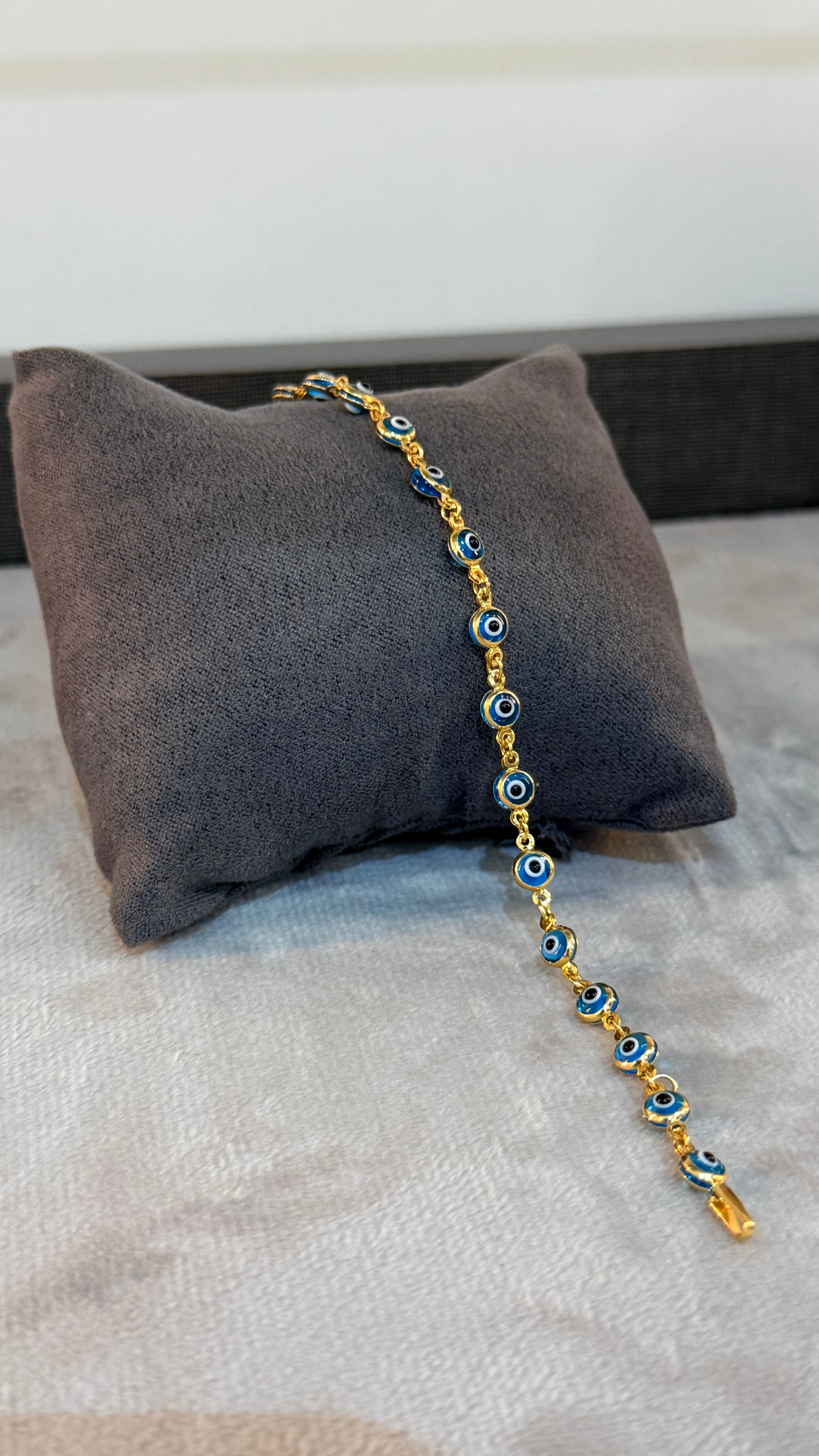Pulsera Ojo Turco 3,83Gr de 19Cm